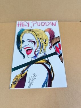 Harley Quinn Original Comic Art Drawing Scott Straka Ltd Edition